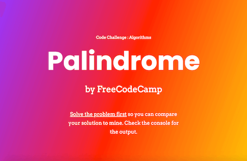Code Challenges Series