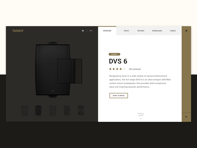 Tannoy Redesign